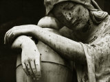 Cemetery Statues, no. 4 Photographic Print by Katrin Adam