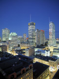 Downtown Montreal, Quebec, Canada Photographic Print by Walter Bibikow