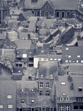 Rooftops, Liege, Belgium Photographic Print by Walter Bibikow