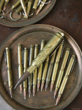 Pens Made from Spent Bullet Cartridges, Bascarsija, Sarajevo, Bosnia and Herzegovina Photographic Print by Walter Bibikow
