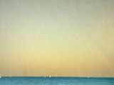 Sailboats under Pearl Sky Photographic Print by Robert Cattan