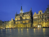 Musee de La Ville, Grand Place, Brussels, Belgium Photographic Print by Jon Arnold