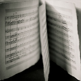 Detail of Page Music Photographic Print by Edoardo Pasero