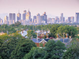 Skyline of Melbourne, Victoria, Australia Photographic Print by Doug Pearson