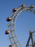 Giant Ferris Wheel, Prata Amusement Park, Vienna, Austria Fotografie-Druck von Doug Pearson