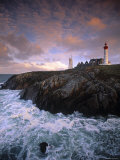 Lighthouse at Pointe de St-Mathieu, Brittany, France Photographic Print by Walter Bibikow