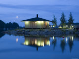 Sauna and Lake, Kuopio, Finland Photographic Print by Doug Pearson