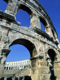 Roman Amphitheatre, Pula, Istria, Croatia Photographic Print by Alan Copson