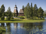 Unesco Old Wooden Church, Petajavesi, Near Jyvaskyla, the Lakeland, Finland Photographic Print by Doug Pearson