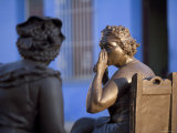 Statue, Camaguey, Cuba Photographic Print by Peter Adams