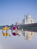 Taj Mahal, Agra, Uttar Pradesh, India Fotografie-Druck von Doug Pearson