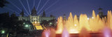 Magic Fountain and National Palace, Barcelona, Spain Photographic Print by Jon Arnold