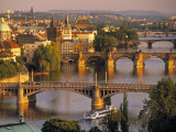 Charles Bridge, Prague, Czech Republic Fotografisk trykk av Walter Bibikow Charles Bridge, Prague, Czech Republic Fotografisk trykk av Walter Bibikow