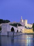Pont St. Benezet, Avignon, Provence, France Photographie par Walter Bibikow