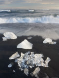 Jokulsarlon Glacial Lagoon, Iceland Photographie par Peter Adams
