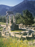 Sanctuary of Athena Pronaia, Delphi, Greece 写真プリント - スティーヴン・アダムス