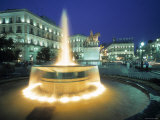 Puerta Del Sol, Madrid, Spain Photographic Print by Walter Bibikow