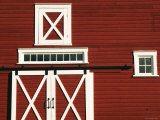 Red Barn, North Battleford, Saskatchewan, Canada Lámina fotográfica por Walter Bibikow Red Barn, North Battleford, Saskatchewan, Canada Lámina fotográfica por Walter Bibikow