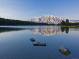 Mt. Rundle and Two Jack Lake, Banff National Park, Alberta, Canada Photographic Print by Michele Falzone