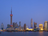 Pudong Skyline, Shanghai, China Photographic Print by Michele Falzone