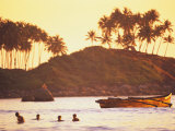 Beach at Goa, India Photographic Print by Peter Adams