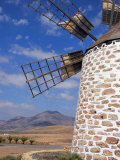 Windmill at Tefia, Fuerteventura, Canary Islands, Spain Photographic Print by Alan Copson