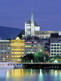 St. Pierre Cathedral, Geneva, Switzerland Photographic Print by Jon Arnold