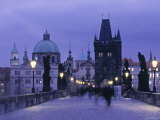 Charles Bridge, Prague, Czech Republic Photographic Print by Jon Arnold
