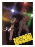 Disco Dancing People Affiche