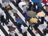 Sukiyabashi Crossing, Ginza, Tokyo, Japan Photographic Print by Gavin Hellier