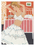 1960's Boudoir Brassiere and Petticoat Graphic Posters
