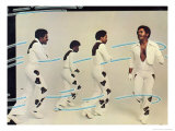 1970's Dancing Graphics Poster