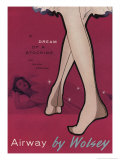 Wolsey Airway Stockings Advertisementising Poster Wolsey Airway Stockings Advertisementising Poster