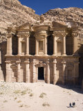 Ad-Dayr Tomb, Petra, Jordan Photographic Print by Ivan Vdovin