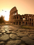 Michele Falzone - Colosseum and Via Sacra, Sunrise, Rome, Italy Fotografická reprodukce Michele Falzone - Colosseum and Via Sacra, Sunrise, Rome, Italy Fotografická reprodukce
