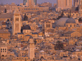 Old City of Jerusalem, Israel Photographic Print by Jon Arnold