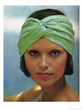 Glittery Knit Open Turban Affiches