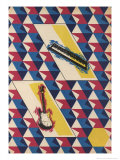1980's Pop Graphic Musical Instruments Prints