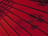 Japanese Red Umbrella, Japan Photographic Print by Rex Butcher