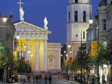Gedimino Bell Tower and Cathedral, Vilnius, Lithuania Photographie par Peter Adams