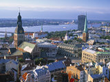 Skyline of Riga, Latvia Photographic Print by Peter Adams