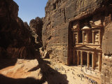 The Treasury, Petra, Jordan Photographic Print by Jon Arnold