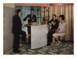 Home Bar Interiors History Prints