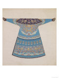 The Back of a Summer Court Robe Worn by the Emperor, China Giclee Print