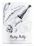 1950's Pretty Polly Hosiery Poster