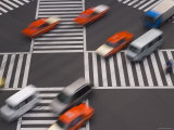 Sukiyabashi Pedestrian Crossing, Ginza, Tokyo, Japan Photographic Print by Gavin Hellier