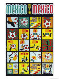 Olympics in Mexico Affiches