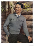 1940's Man's Knit Sweater Láminas 1940's Man's Knit Sweater Láminas