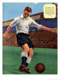 Tommy Hayes Football Illustration Poster