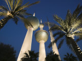 Kuwait Towers, Kuwait City, Kuwait Photographic Print by Walter Bibikow